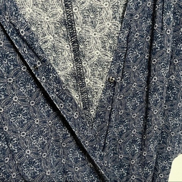 Sanctuary Mischa Midi Wrap Dress in Indigo Mandala, Medium - Picture 7 of 15